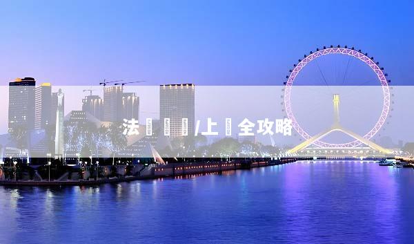 法國換匯/上網全攻略