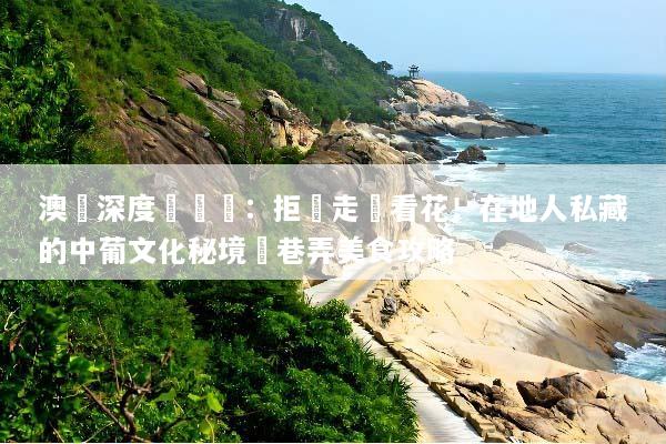 澳門深度遊體驗：拒絕走馬看花！在地人私藏的中葡文化秘境與巷弄美食攻略